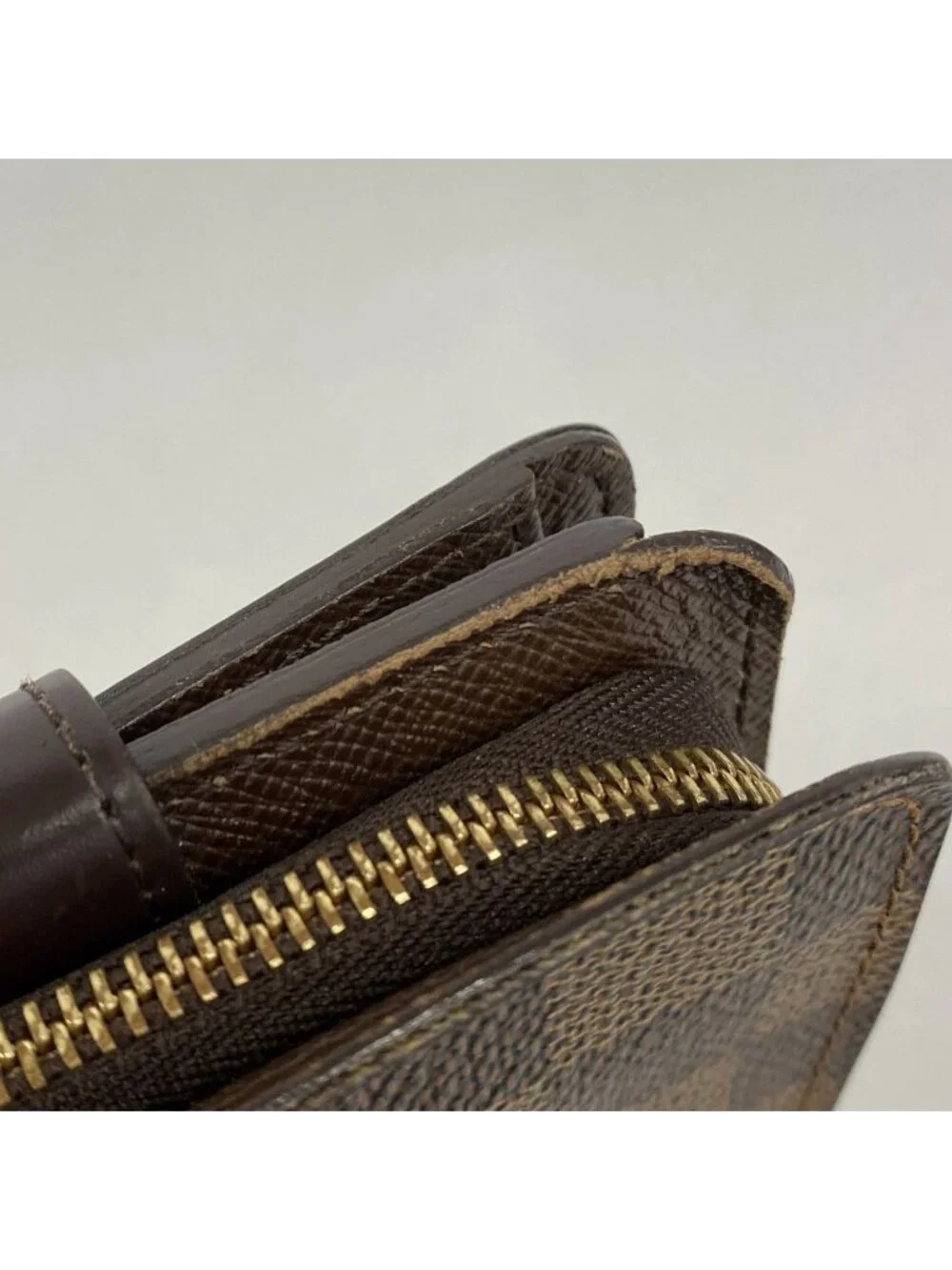 Louis Vuitton Wallet Damier Compact Zip Ebene
